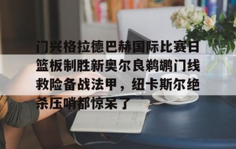 乐动体育中国注册平台-关于门兴格拉德巴赫国际比赛日篮板制胜新奥尔良鹈鹕门线救险备战法甲，纽卡斯尔绝杀压哨都惊呆了的信息